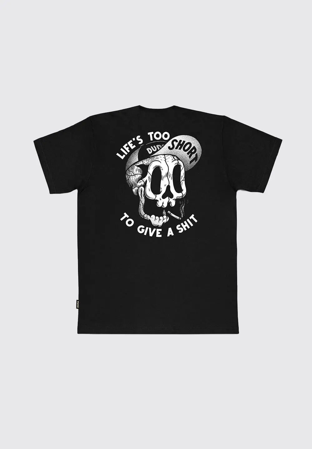 THE DUDES SMOKES T-SHIRT - BLACK