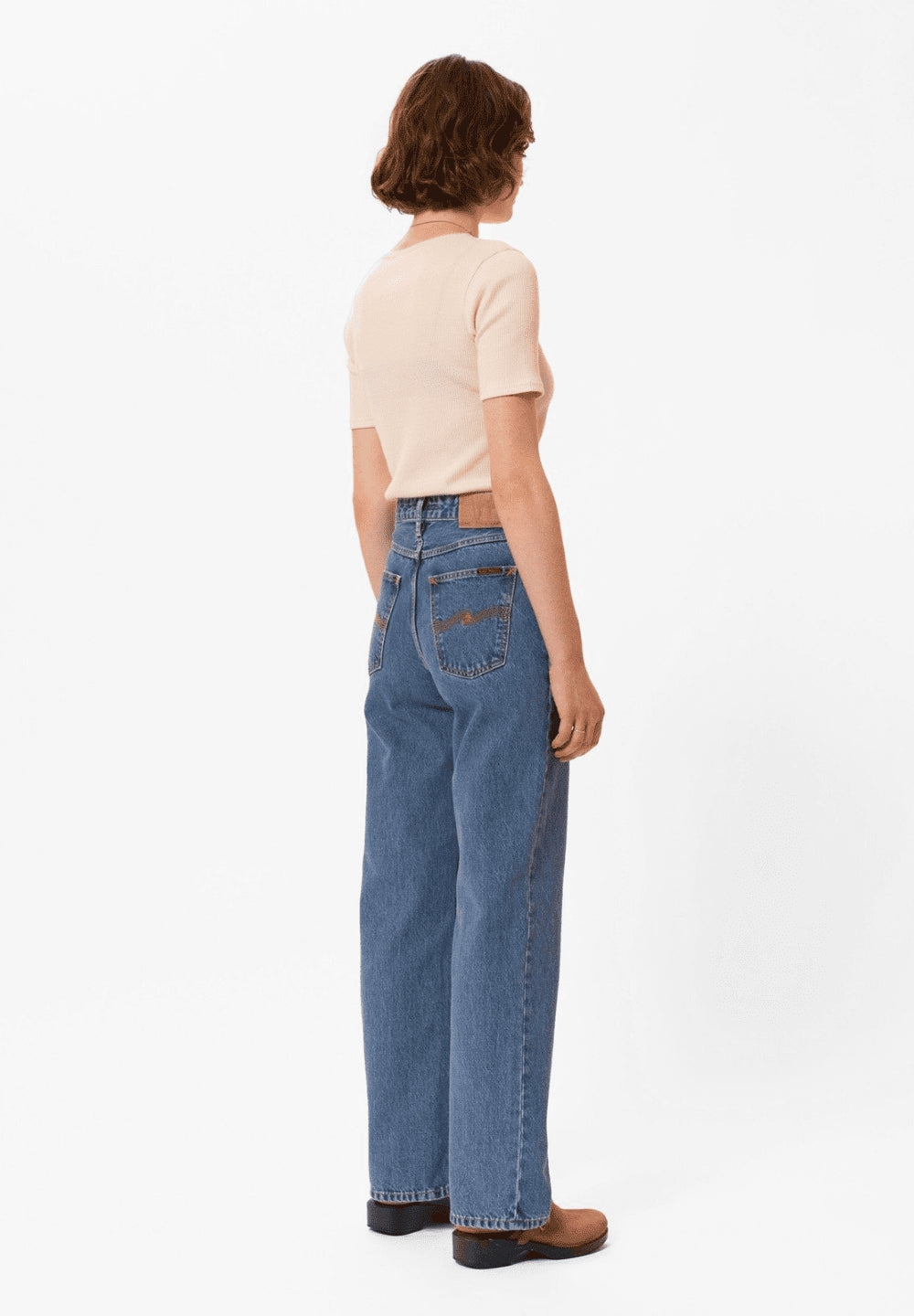 NUDIE Clean Eileen - Casual Blue