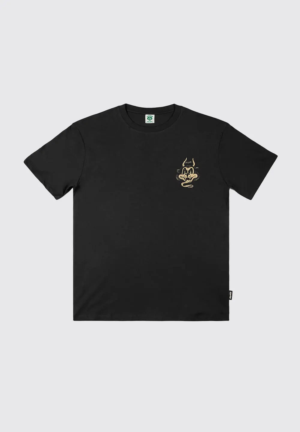 THE DUDES BELZEEBUD T-SHIRT - BLACK
