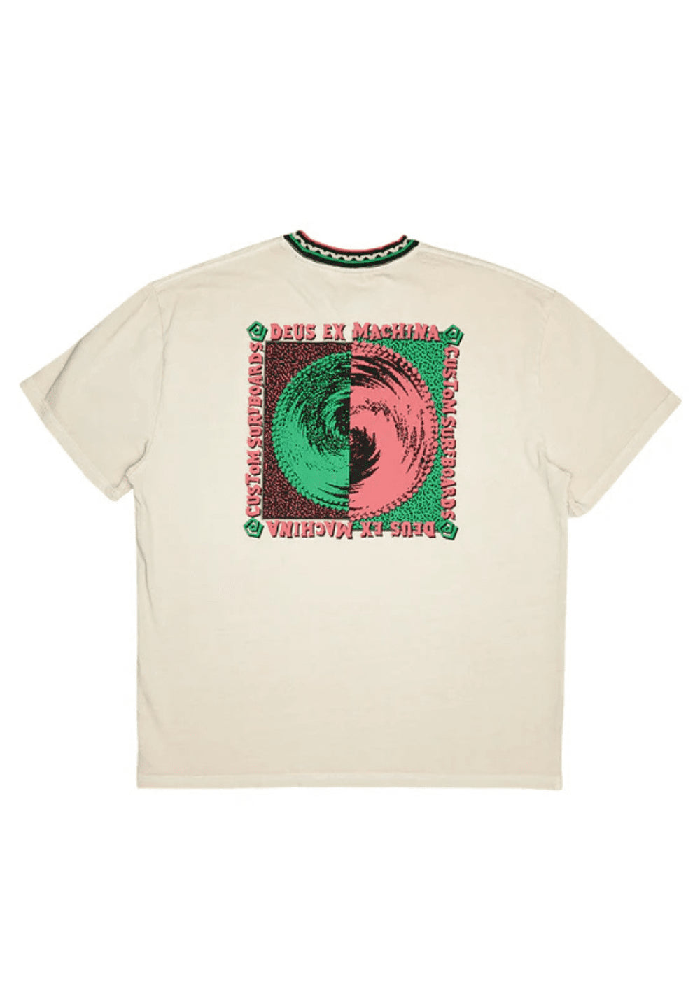 DEUS EX MACHINA SPLITS T-SHIRT - DIRTY WHITE