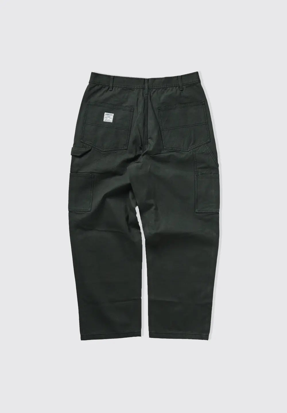 LEGS CO DOUBLE KNEE PAINTER PANTS - OLIVE