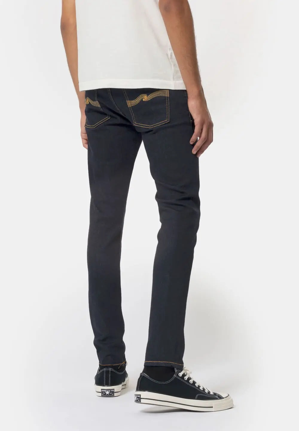 NUDIE JEANS SKINNY LIN - DRY DEEP ORANGE