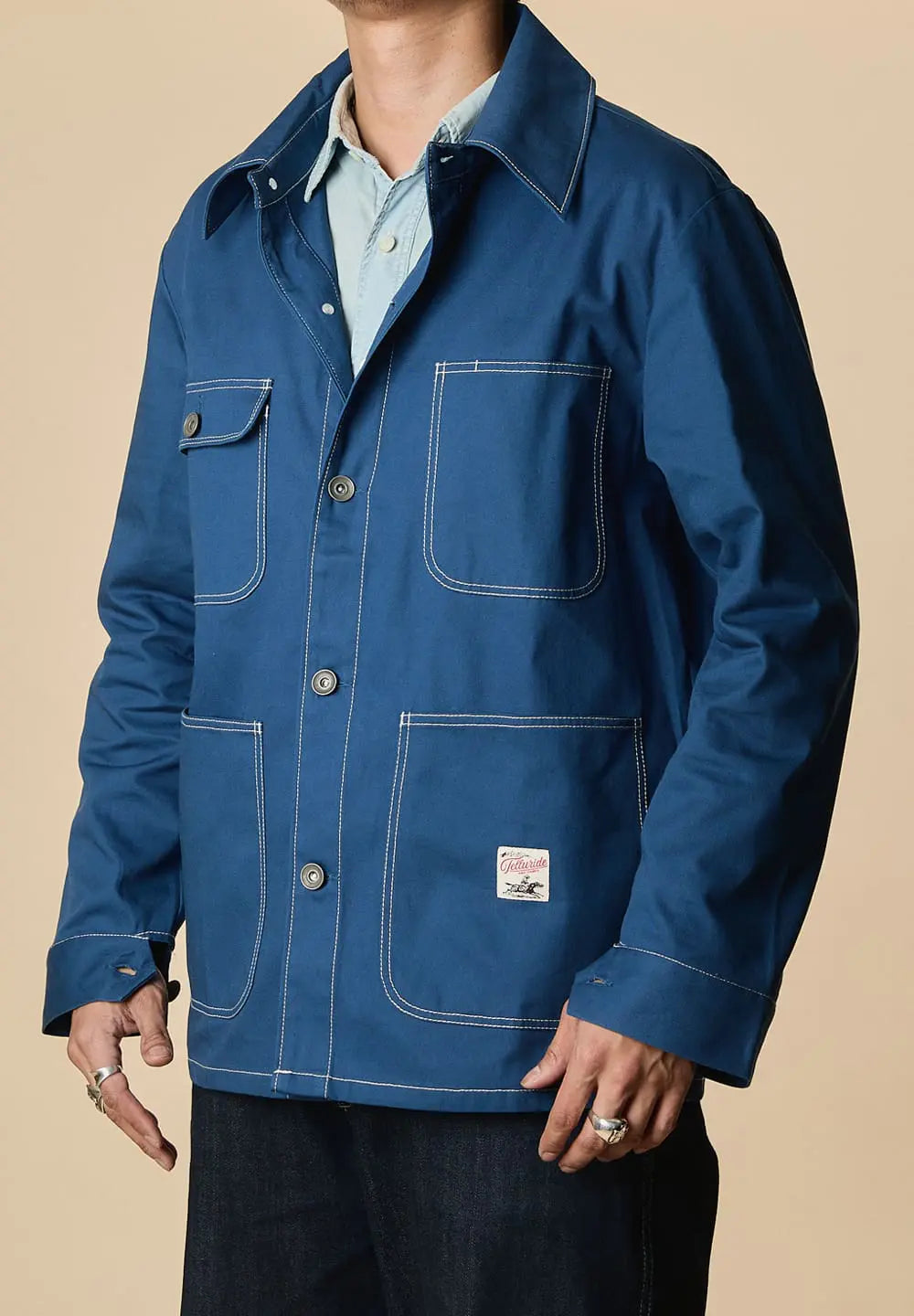 TELLURIDE CHORE COAT - INDUSTRIAL BLUE