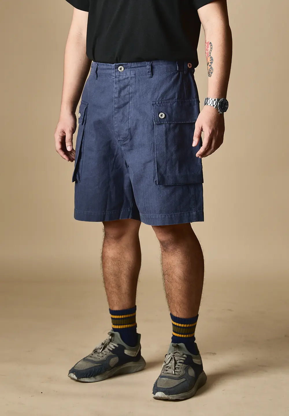 LEGS CO MONKEY SHORTS - NAVY