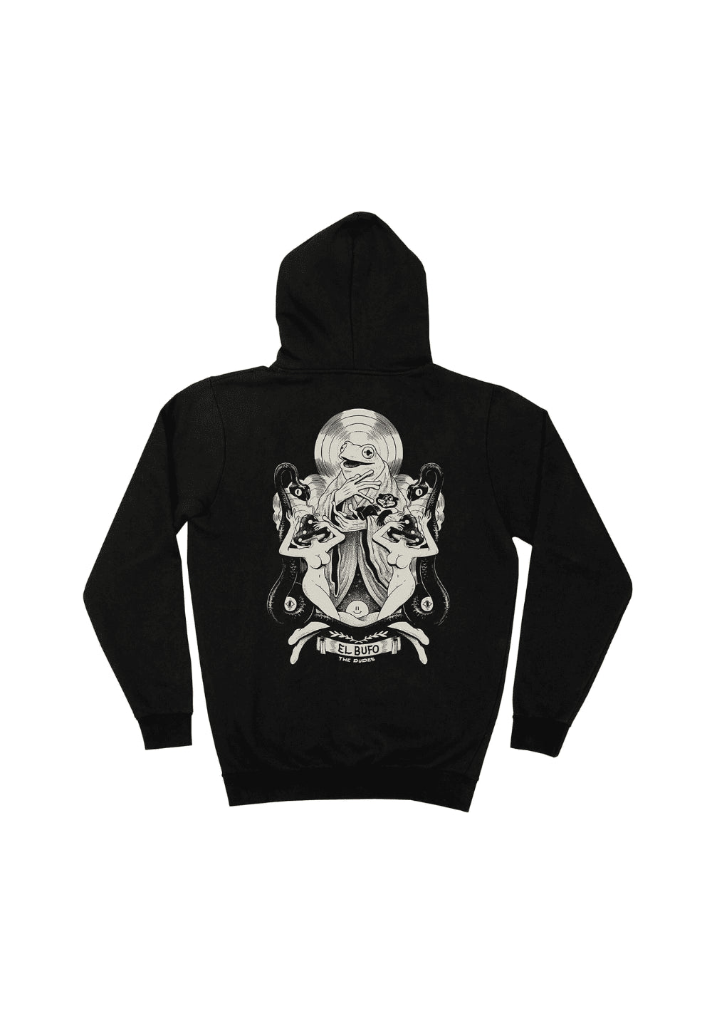 THE DUDES EL BUFO HOODY - BLACK