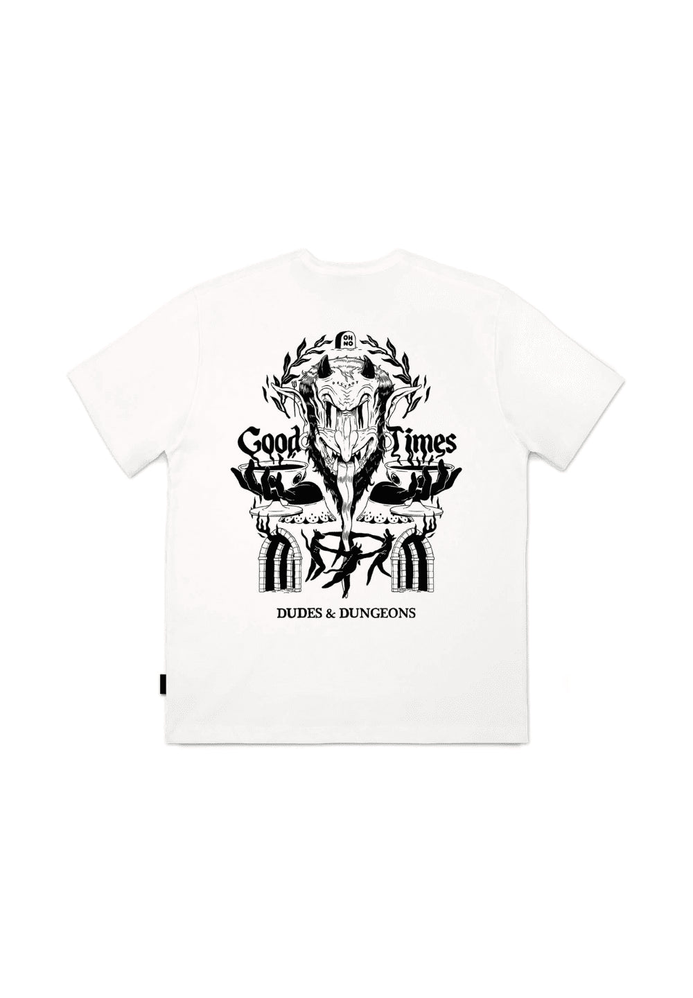 THE DUDES GOOD TIMES T-SHIRT - WHITE