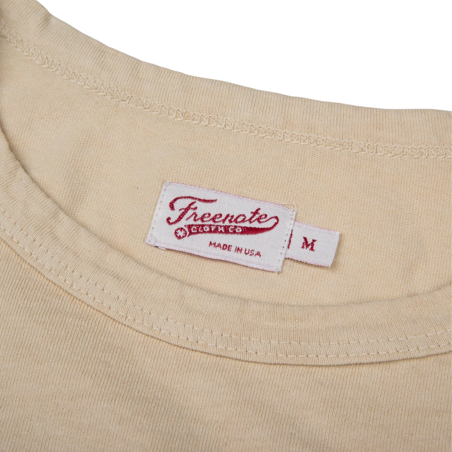 FREENOTE 9 OUNCE T-SHIRT - CREAM