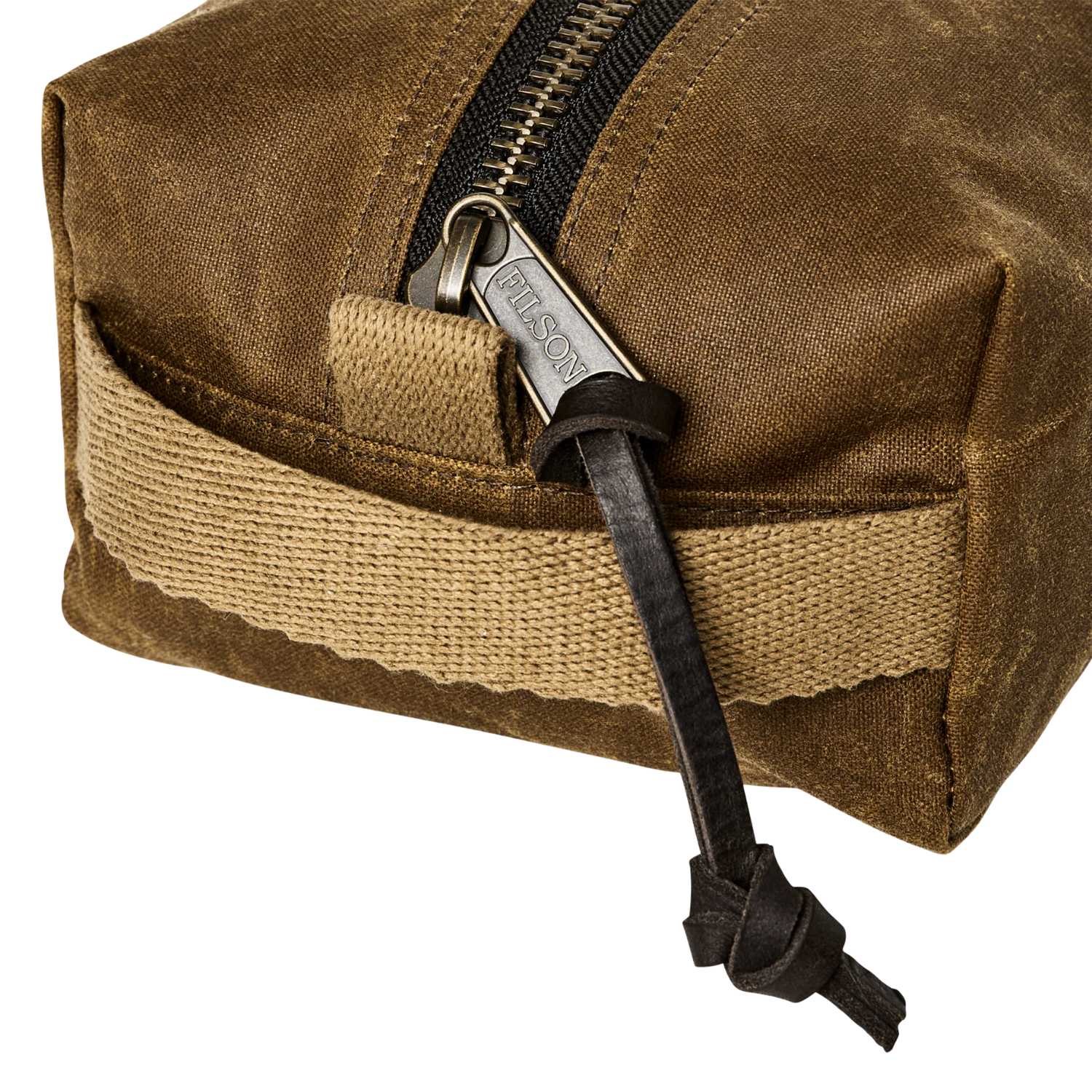 FILSON TIN CLOTH TRAVEL KIT - DARK TAN