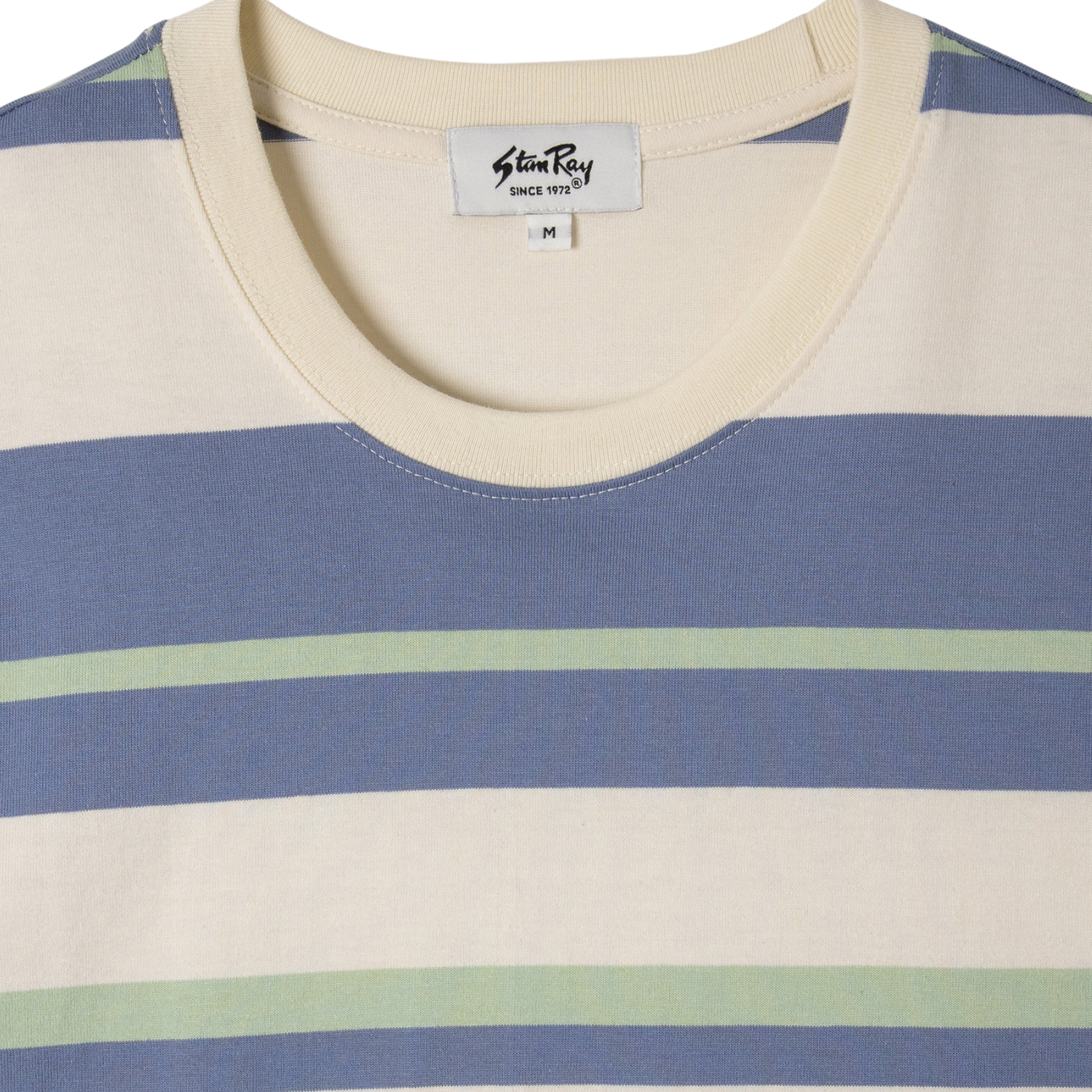 STAN RAY STRIPE T-SHIRT - NATURAL