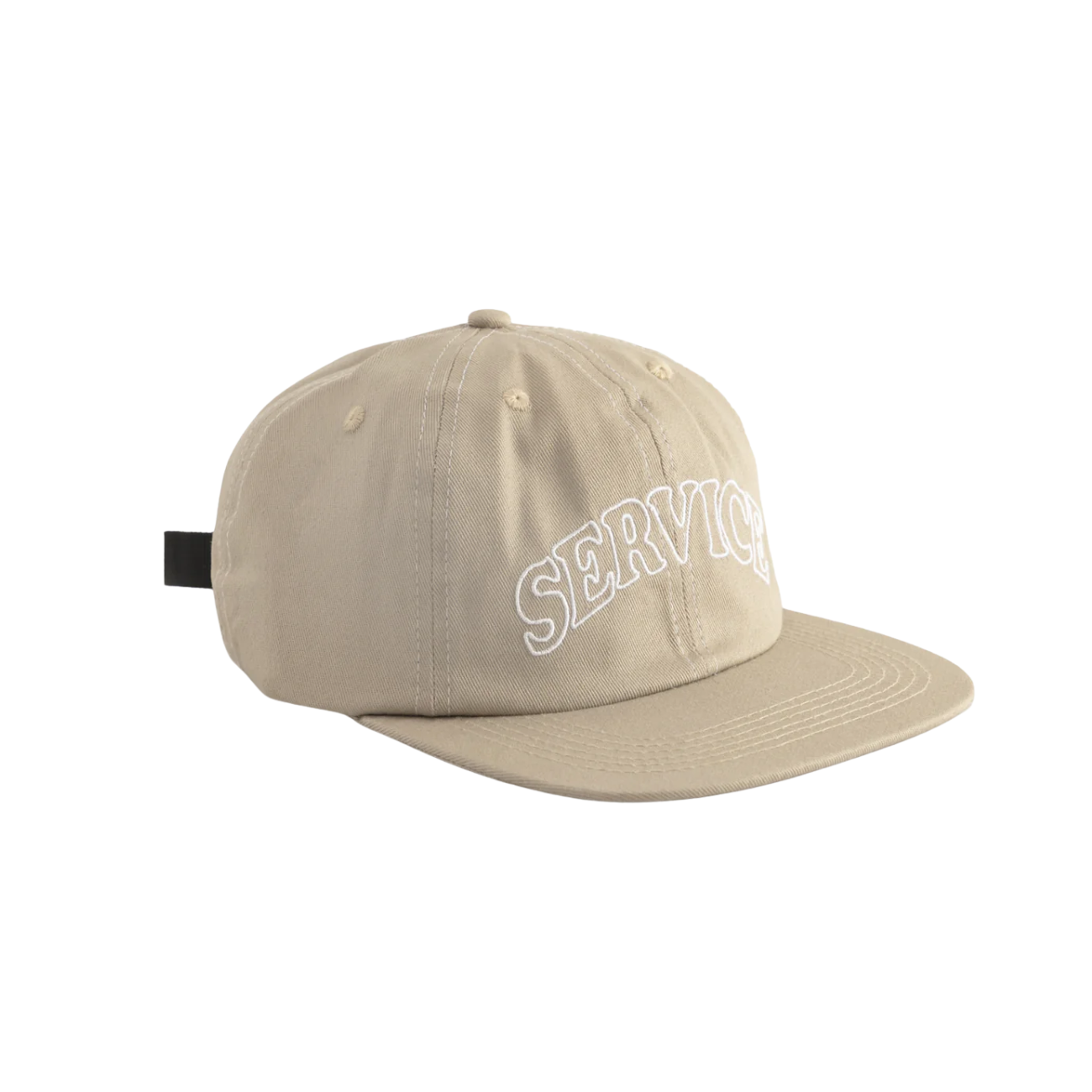 Service Works Arch Logo Contrast Stitch — Bone — front view