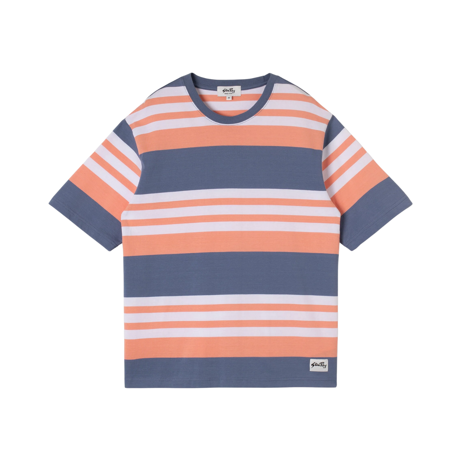 STAN RAY STRIPE T-SHIRT - WASHED RED