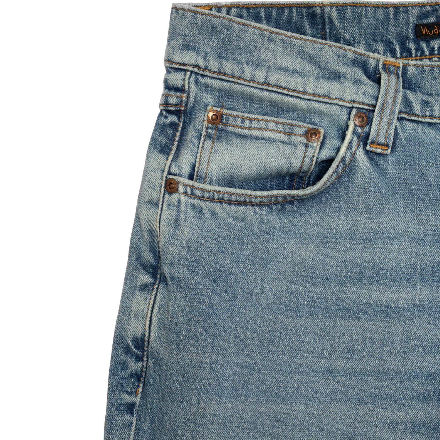 NUDIE Solid Ollie - Cloud Blue