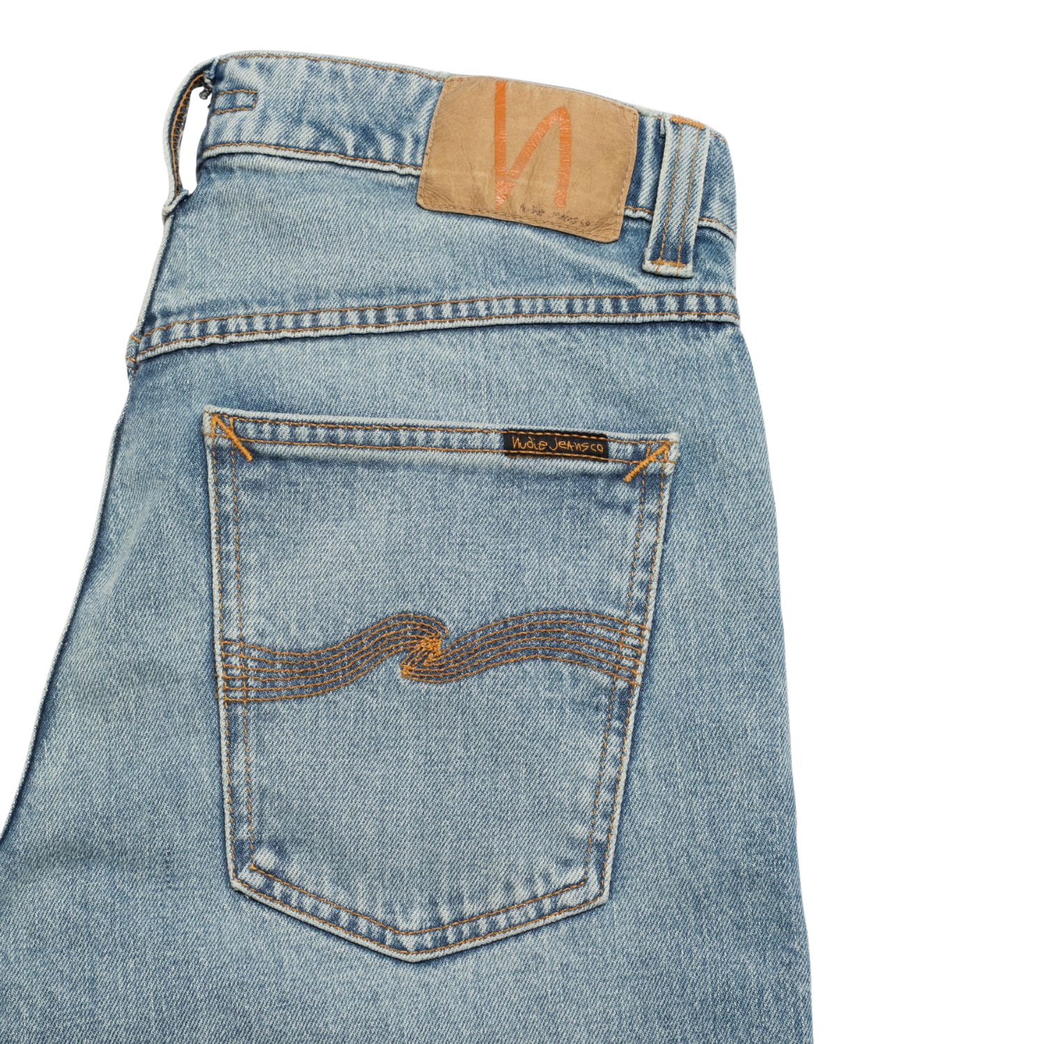 NUDIE Solid Ollie - Cloud Blue