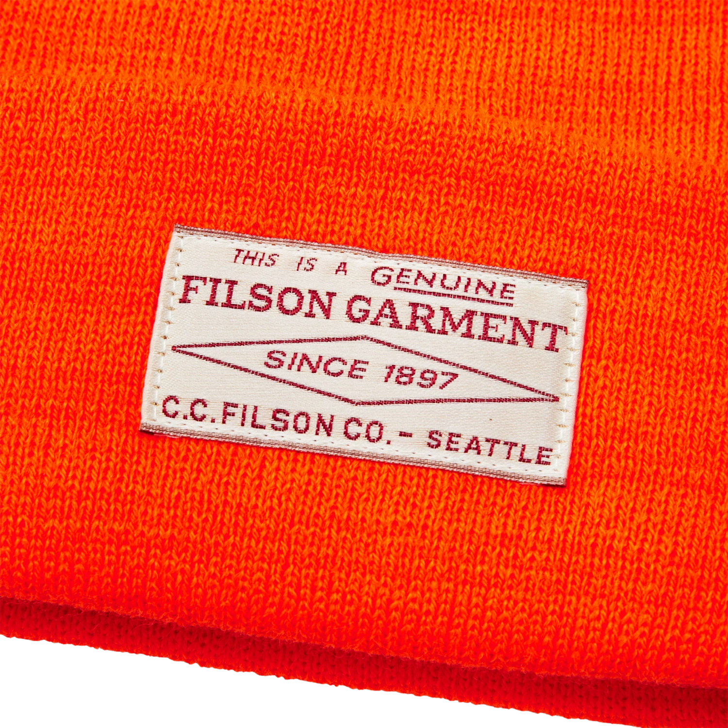 FILSON BALLARD WATCH CAP - BLAZE