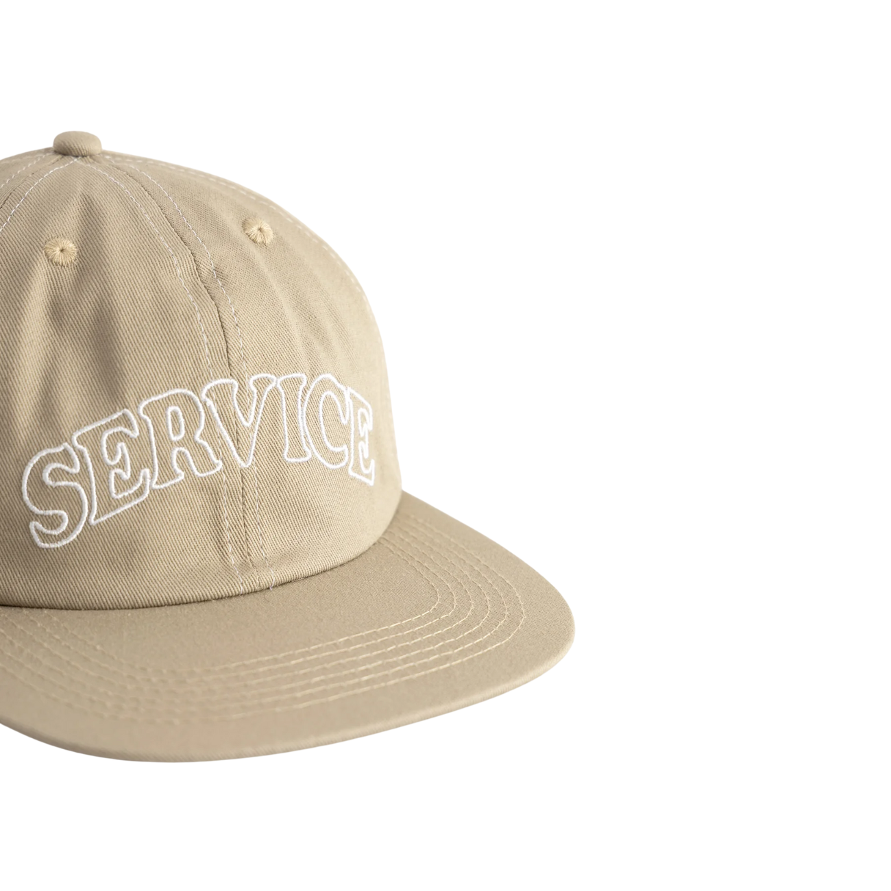 Service Works Arch Logo Contrast Stitch — Bone — view 2
