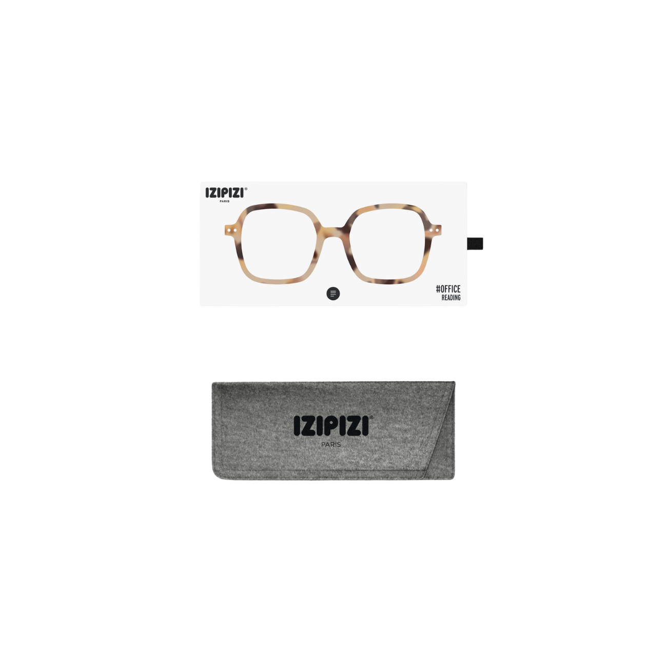 IZIPIZI READING OFFICE LIGHT TORTOISE +1 - LIGHT TORTOISE