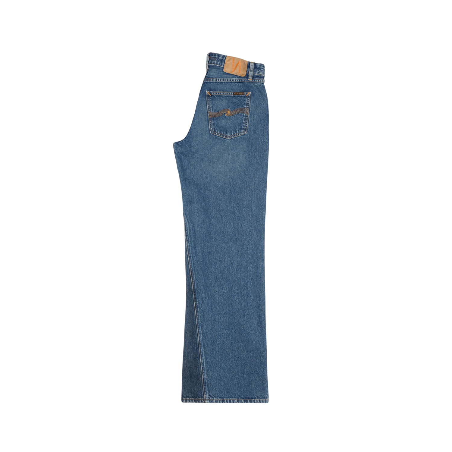 NUDIE Wide Heidi - Blue Days Gusset