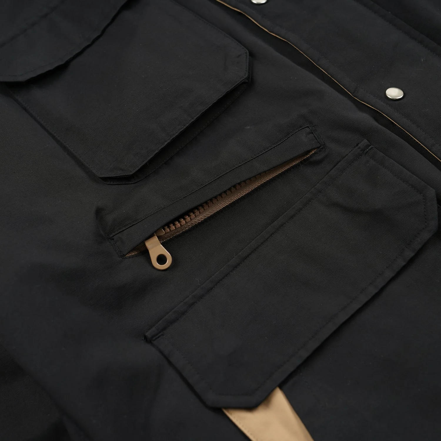 FRIZM WORKS WADING HOODED PARKA - BLACK
