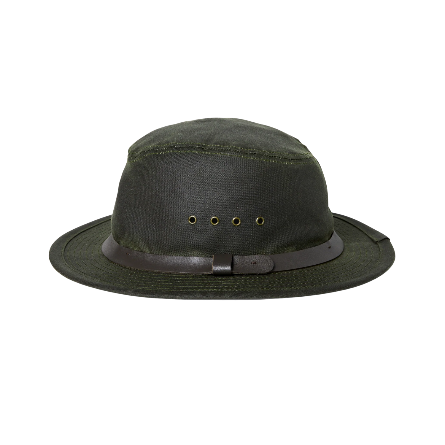 FILSON TIN CLOTH PACKER HAT - OTTER GREEN