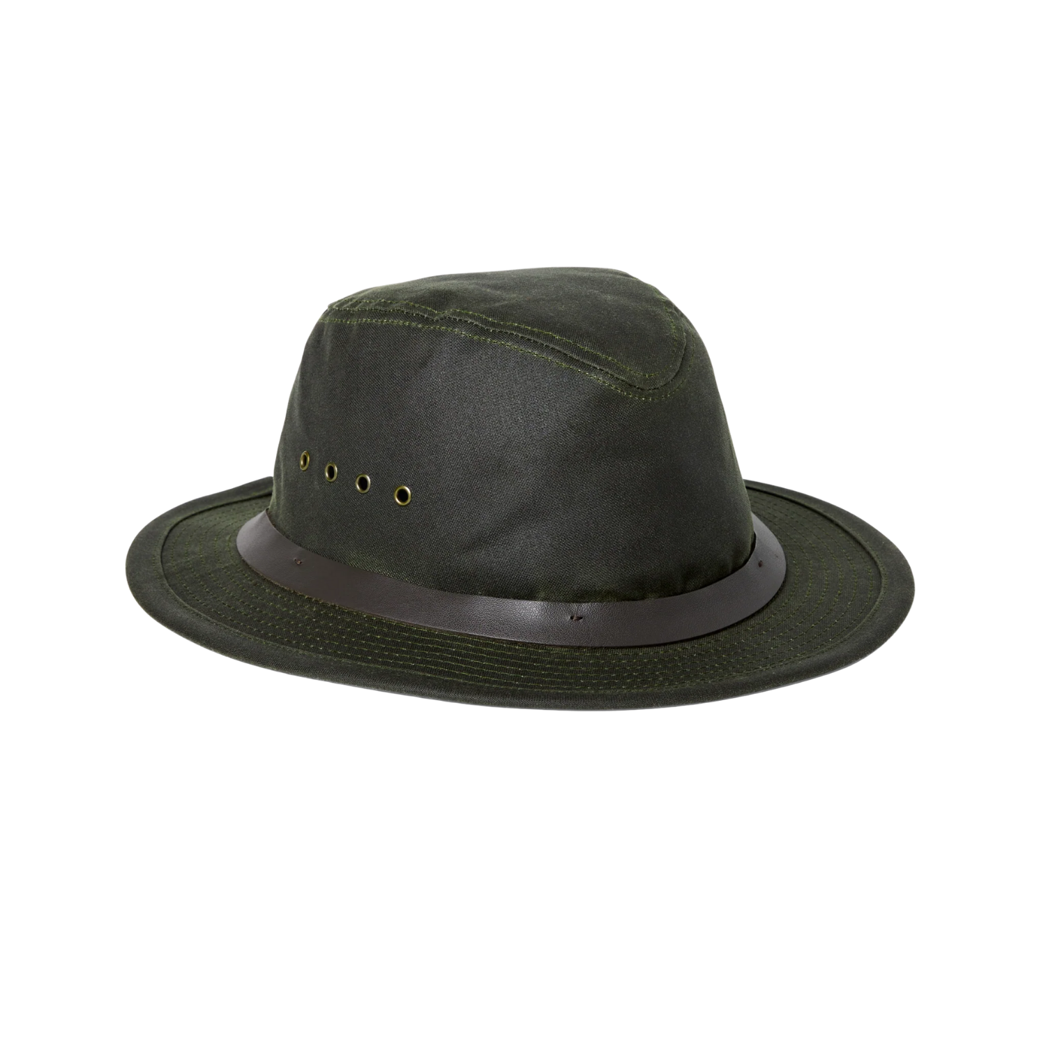 FILSON TIN CLOTH PACKER HAT - OTTER GREEN