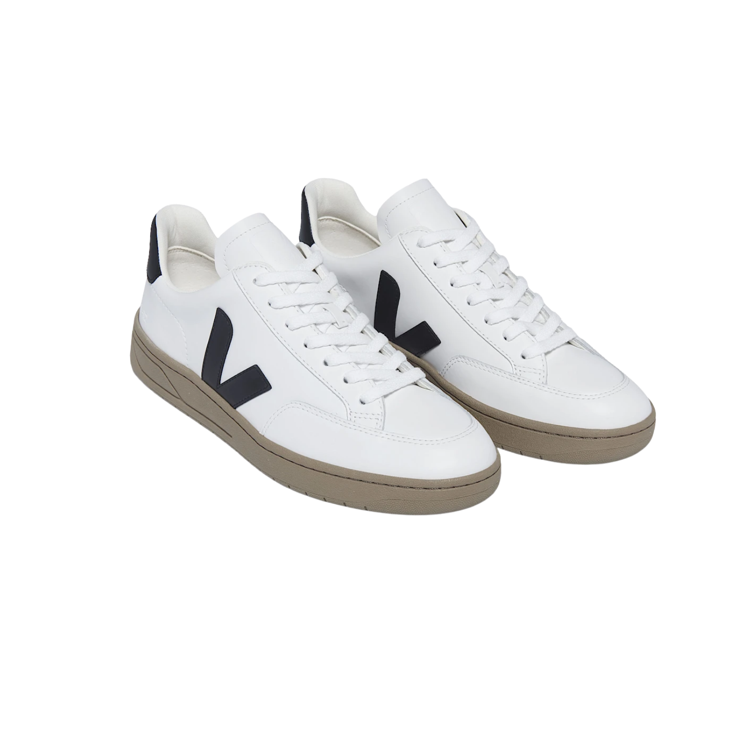 VEJA V-12 - EXTRA-WHITE/BLACK/DUNE