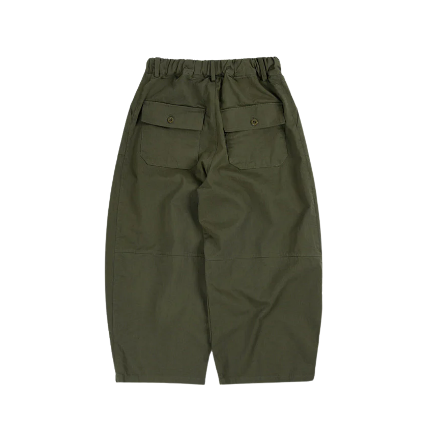 FRIZM WORKS TWILL BALLOON PANTS - OLIVE