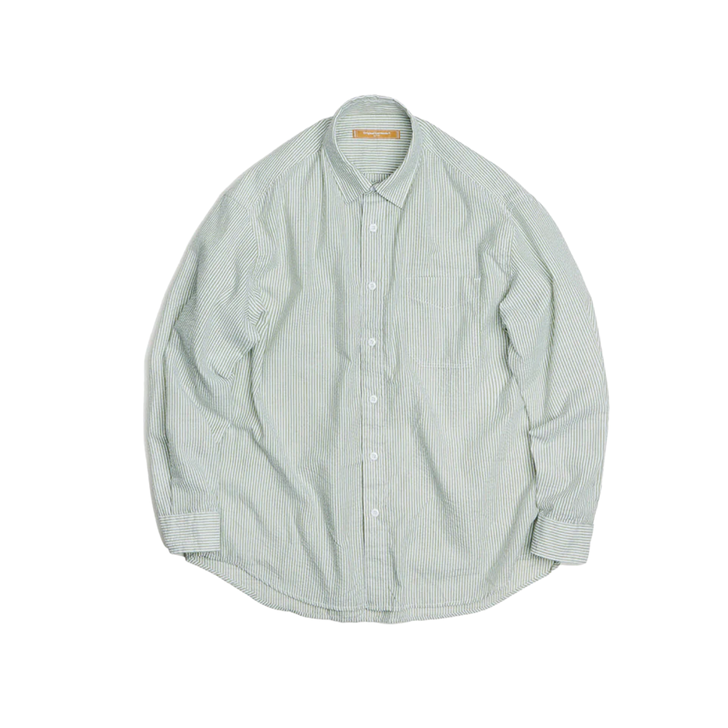 FRIZM WORKS OG POPLIN OVERSIZED SHIRT - LIGHT GREEN