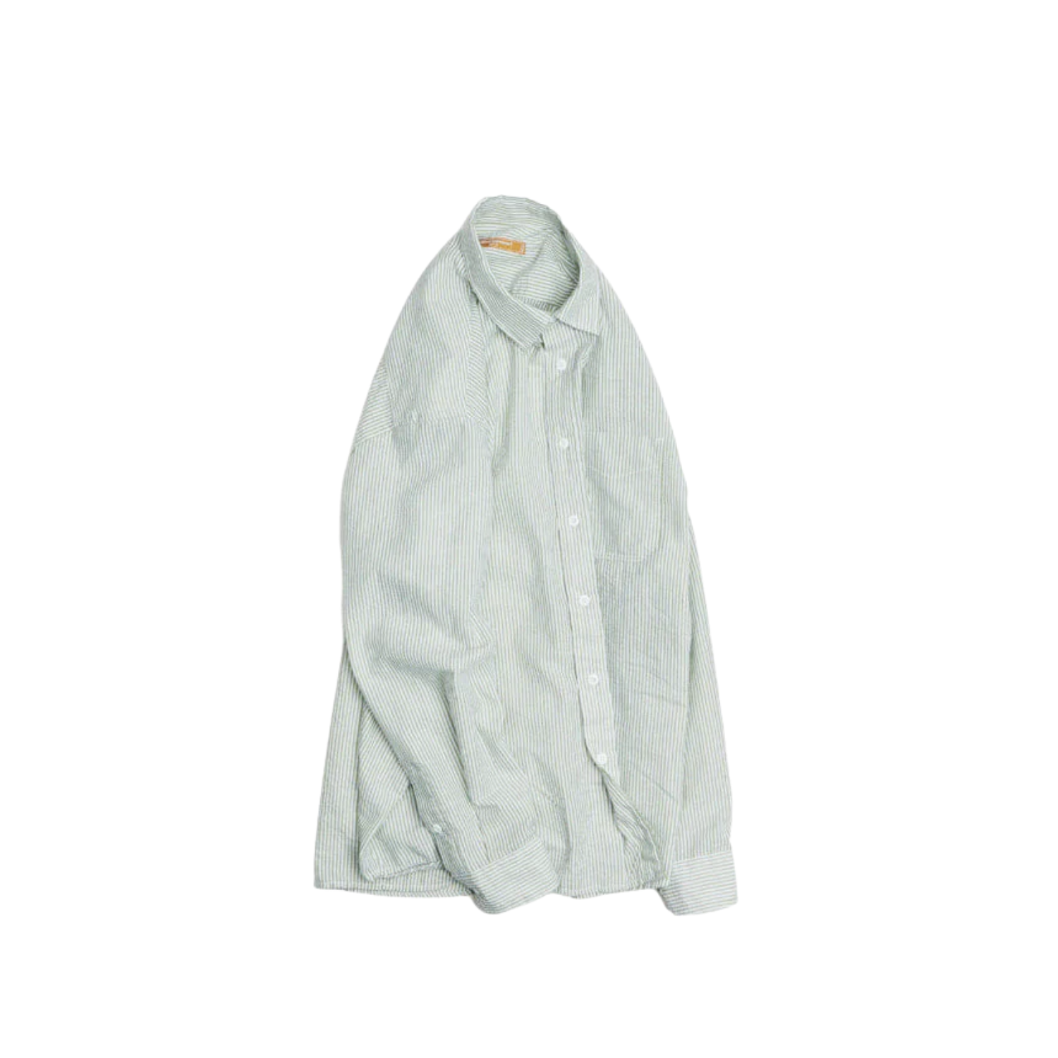 FRIZM WORKS OG POPLIN OVERSIZED SHIRT - LIGHT GREEN
