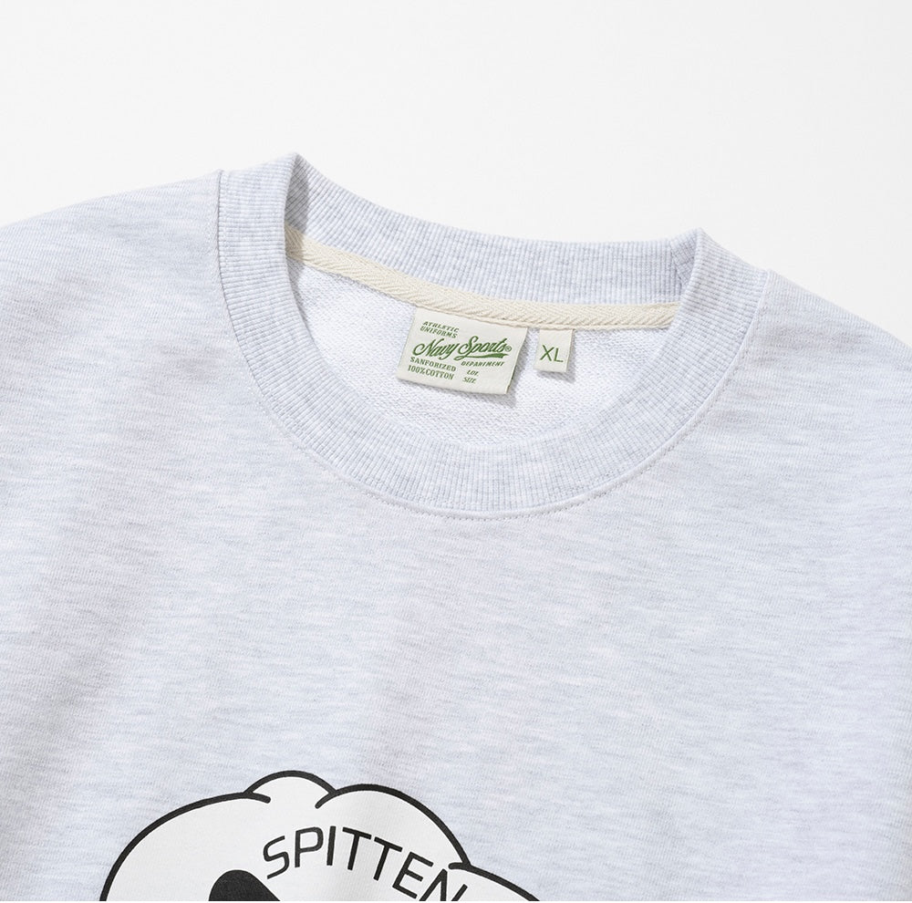 UNIFORM BRIDGE SPITTEN KITTEN SWEATSHIRTS - 1% MELANGE