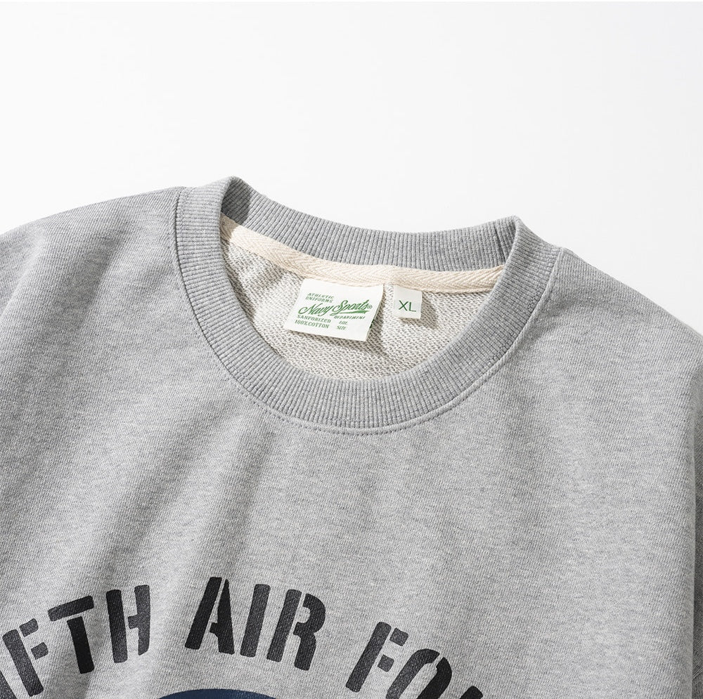 UNIFORM BRIDGE 5TH AIR FORCE SWEATSHIRTS - 8% MELANGE