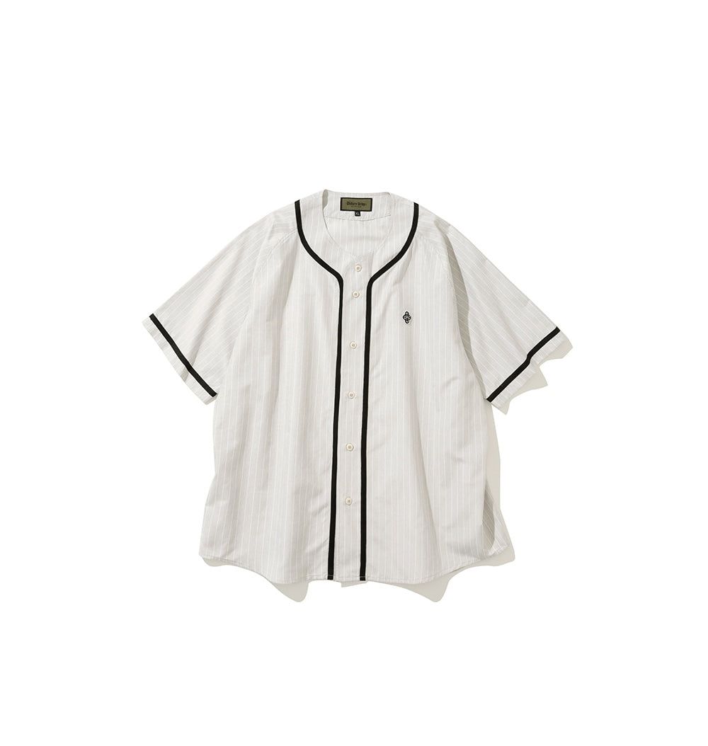 UNIFORM BRIDGE UBC BASEBALL SHIRT - BEIGE