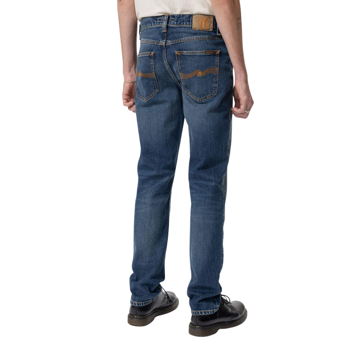 NUDIE Solid Ollie - Wild Blue