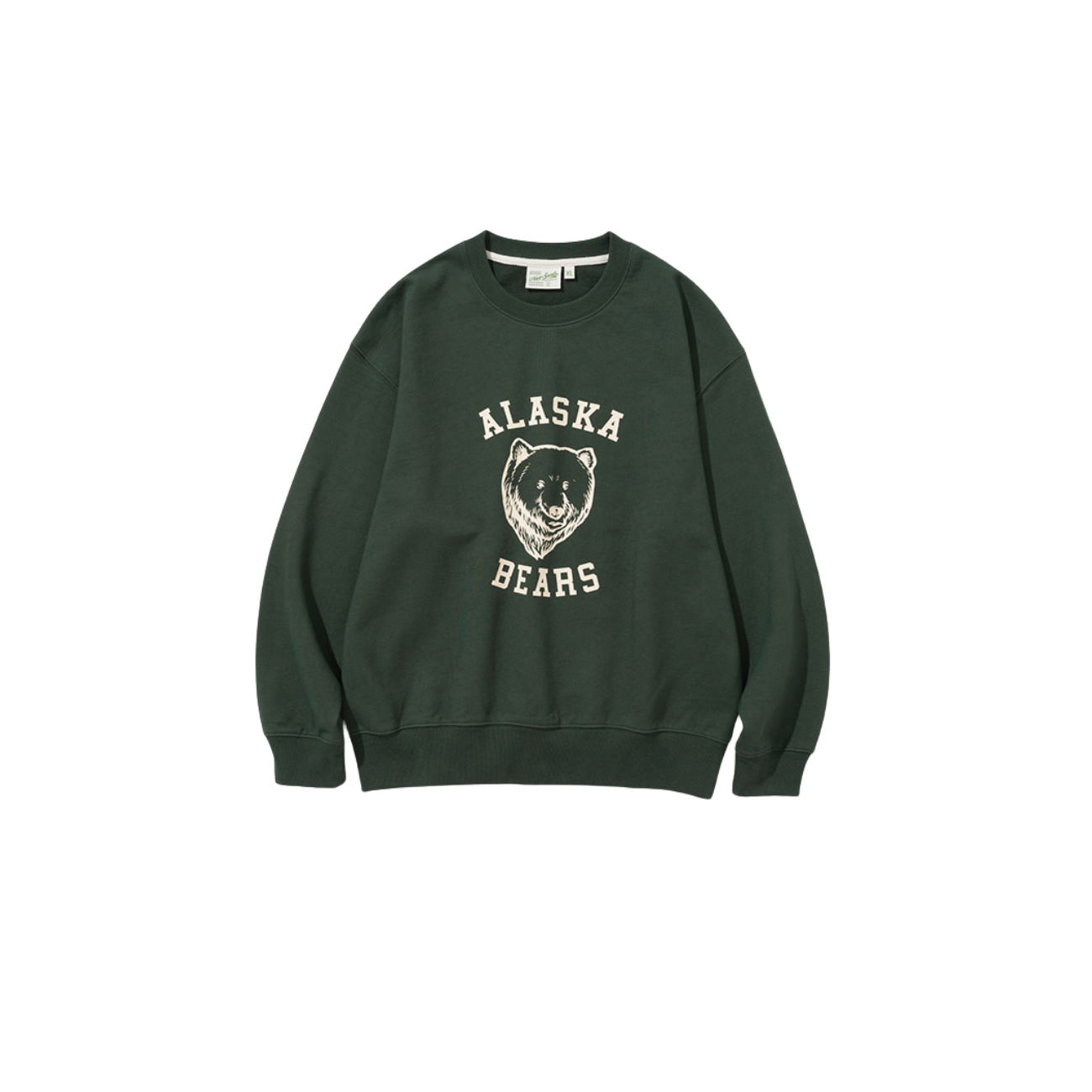 UNIFORM BRIDGE ALASKA BEARS SWEATSHIRTS - JUNGLE GREEN