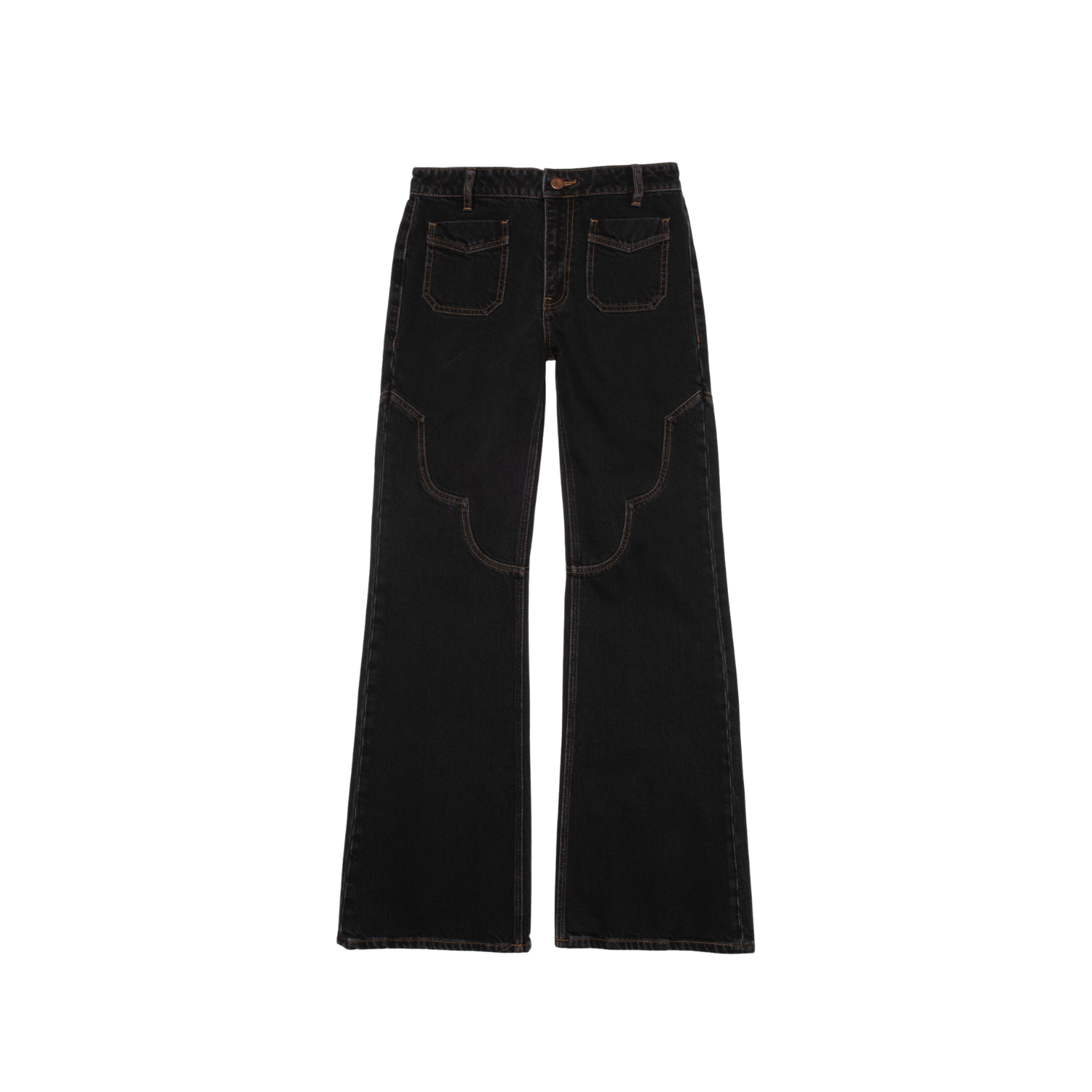 Nudie Holly Flare Western Cut Pants