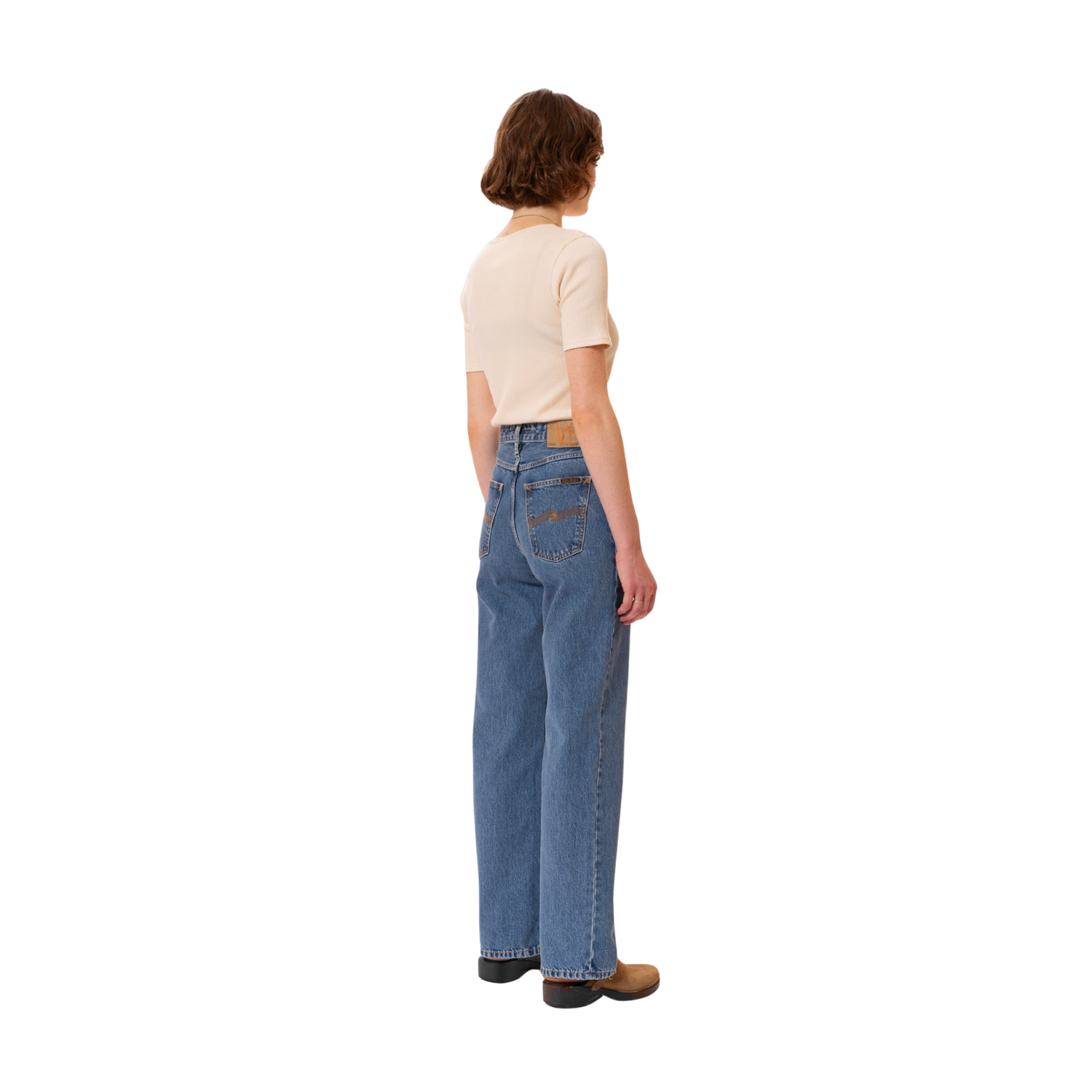 NUDIE Clean Eileen - Casual Blue