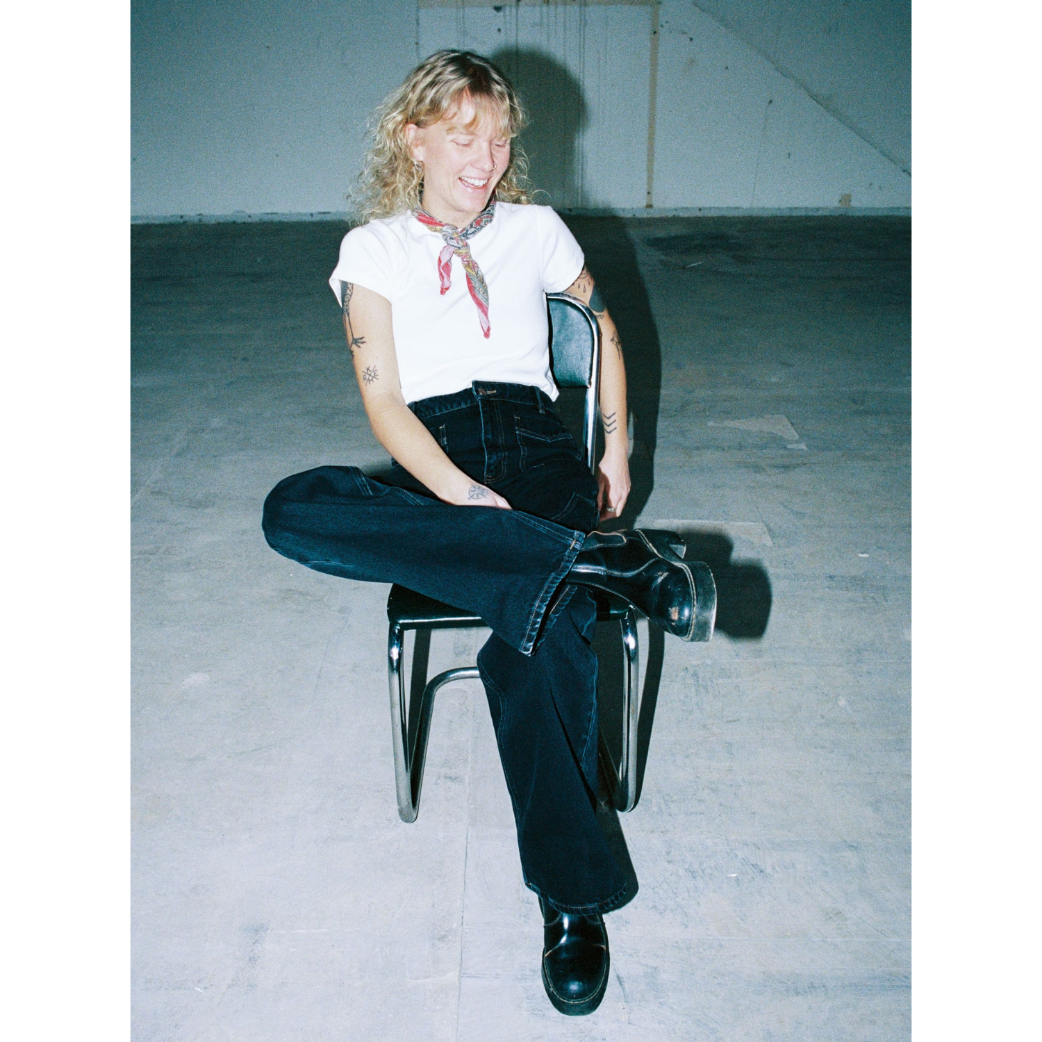 Nudie Holly Flare Western Cut Pants