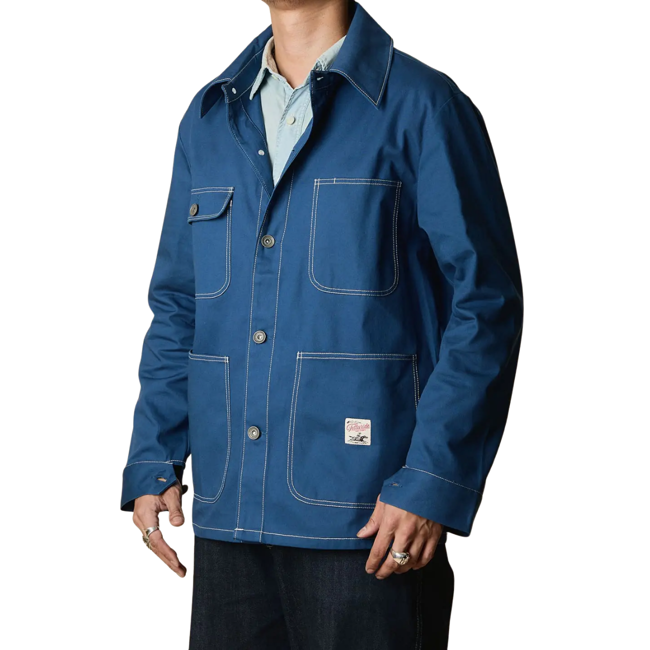 TELLURIDE CHORE COAT - INDUSTRIAL BLUE