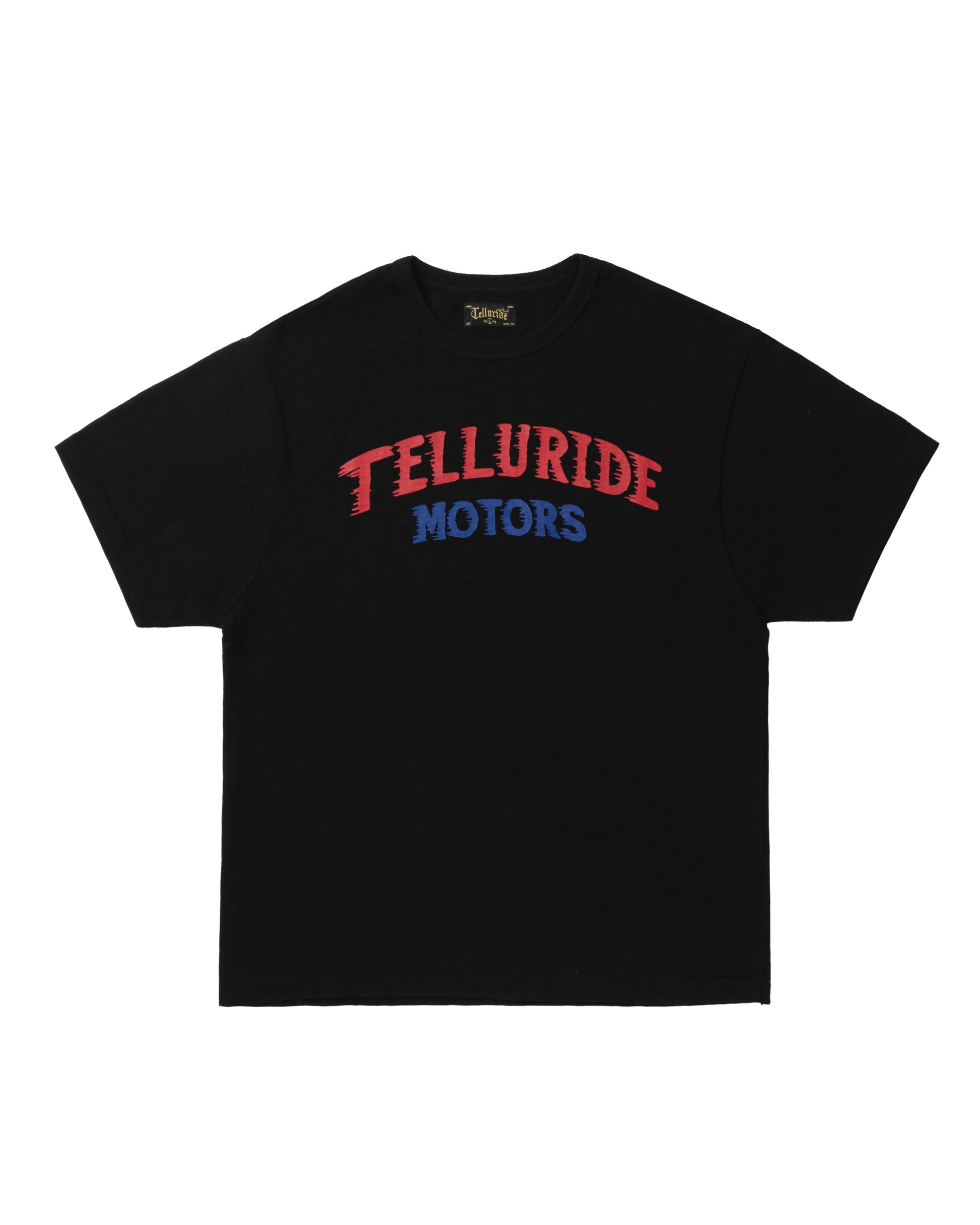 TELLURIDE MOTOR LOGO TEE - BLACK