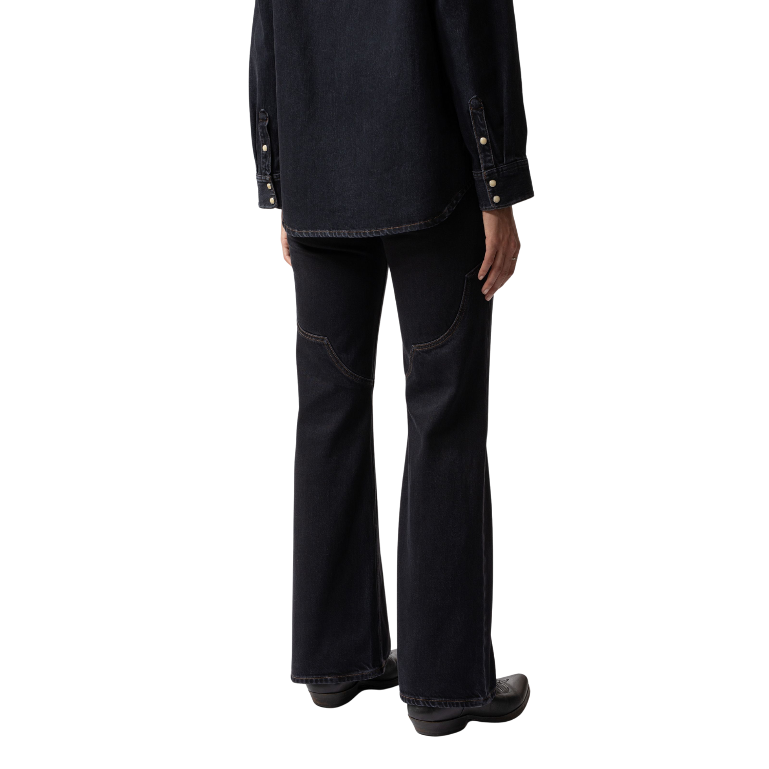 Nudie Holly Flare Western Cut Pants