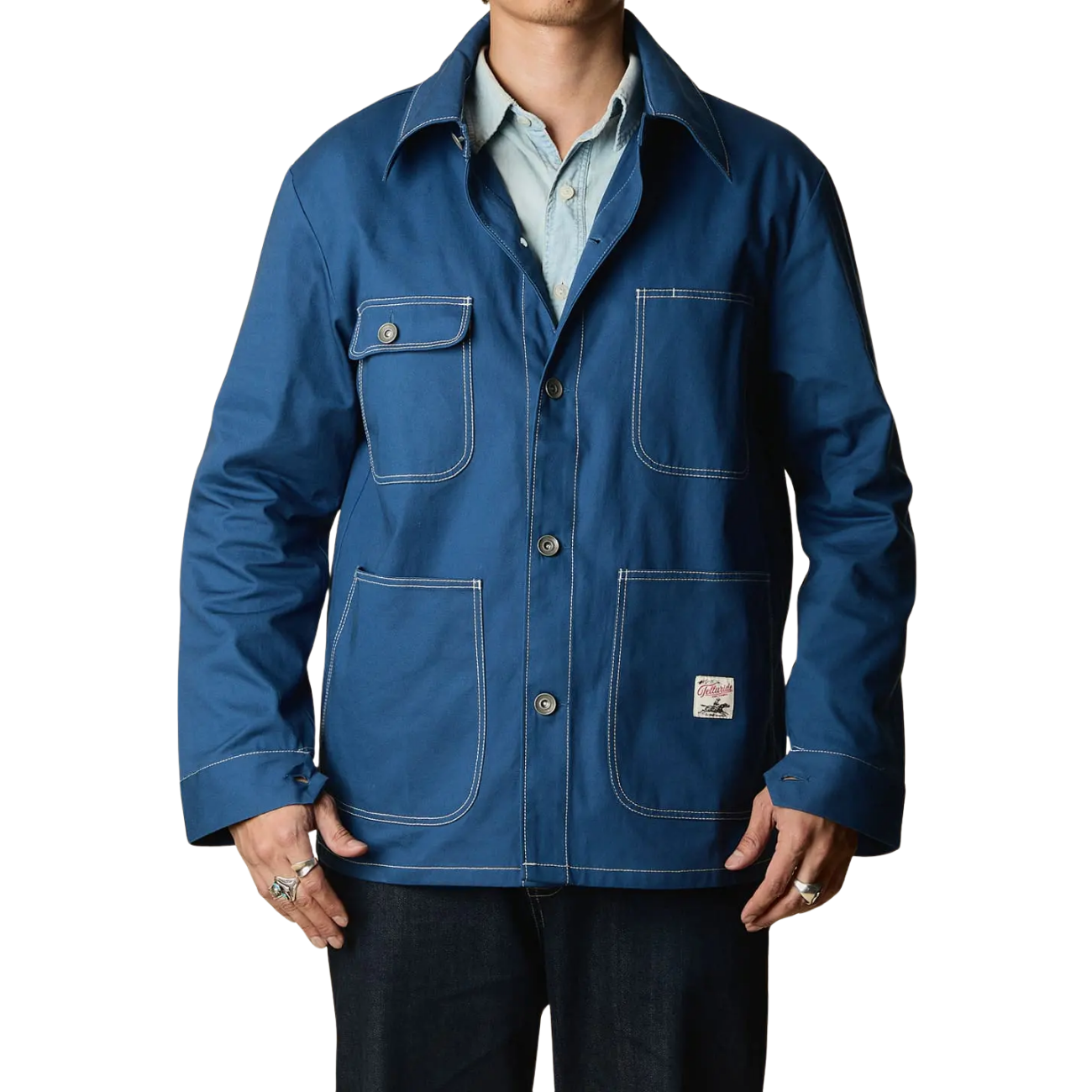 TELLURIDE CHORE COAT - INDUSTRIAL BLUE