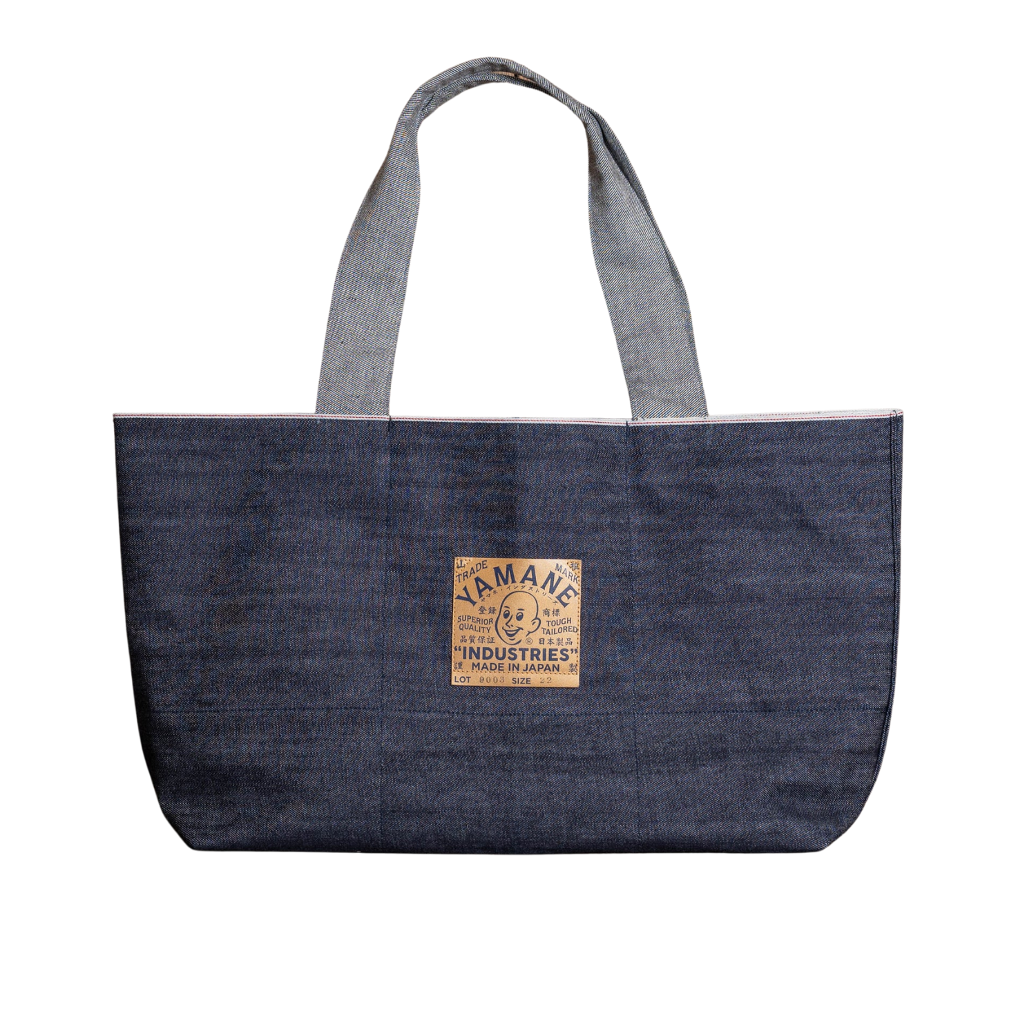 YAMANE LOT.9003 DENIM ONE PIECE TOTE 22 INCH - DENIM