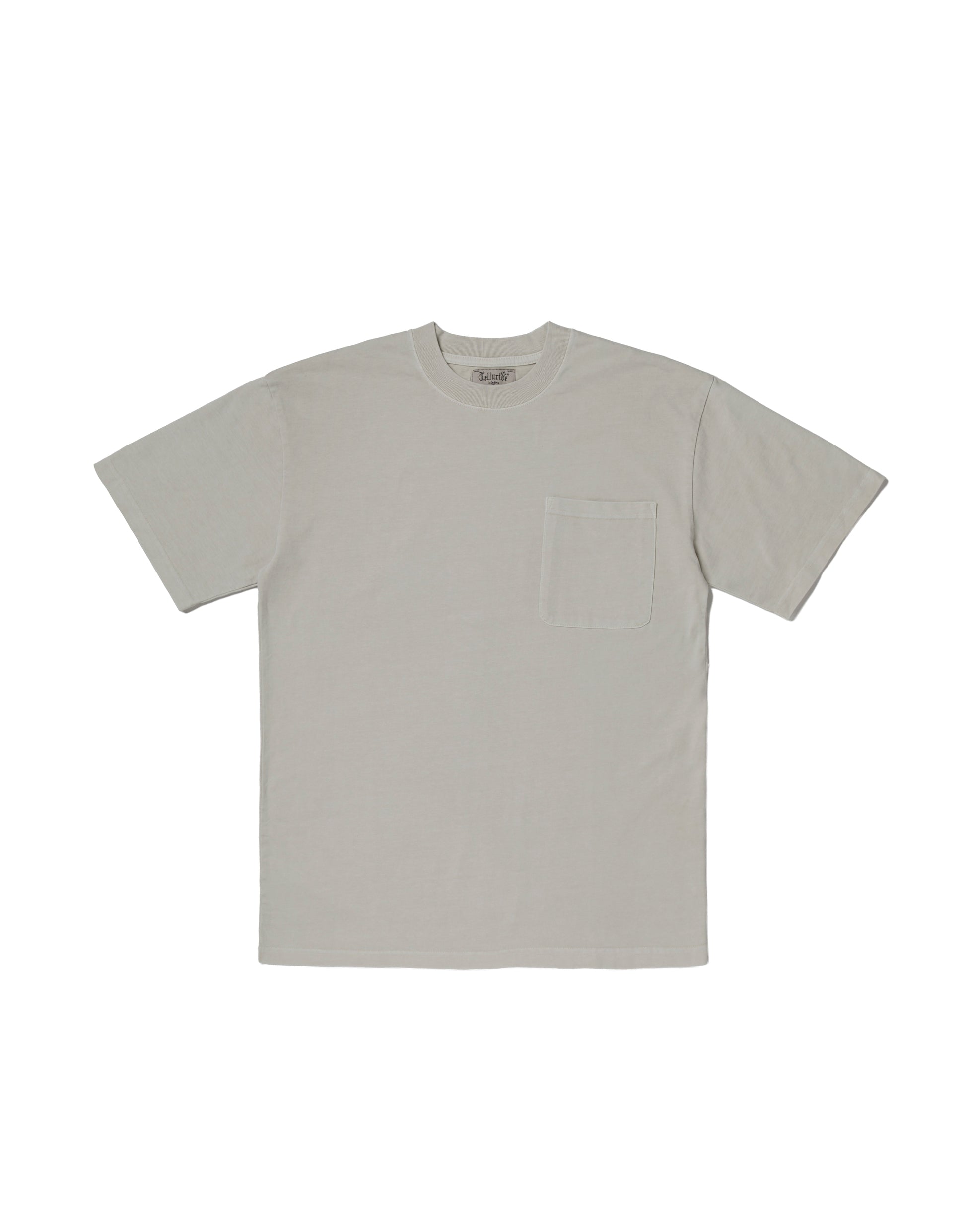 TELLURIDE PIT CREW POCKET TEE - WASHED BEIGE