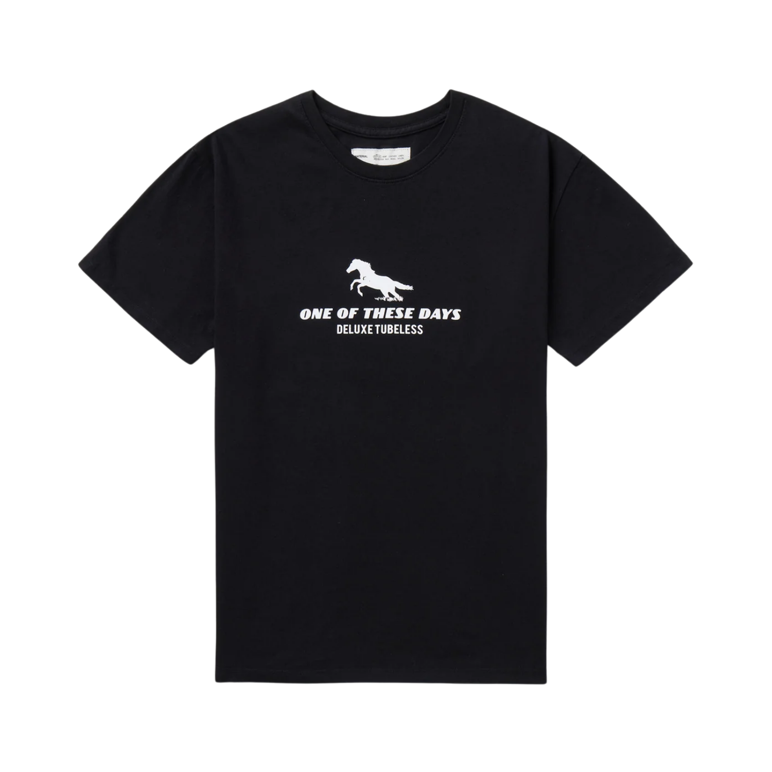 ONE OF THESE DAYS ASPHALT TWO STEP T-SHIRT - BLACK
