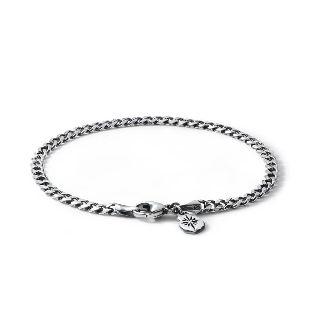 SAAD KIHEI CHAIN BRACELET SLIM 21CM