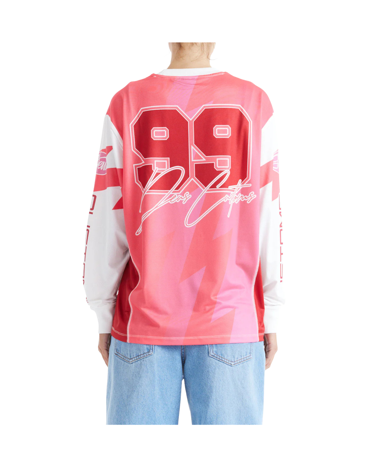 DEUS EX MACHINA THUNDER LS MOTO TOP - CHERRY