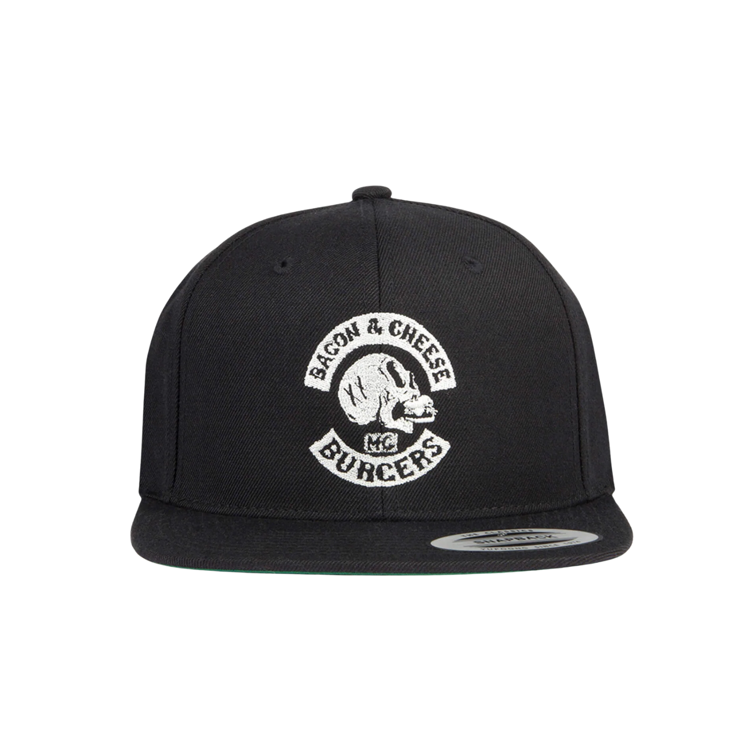 THE DUDES BACON CHEESE HAT - BLACK