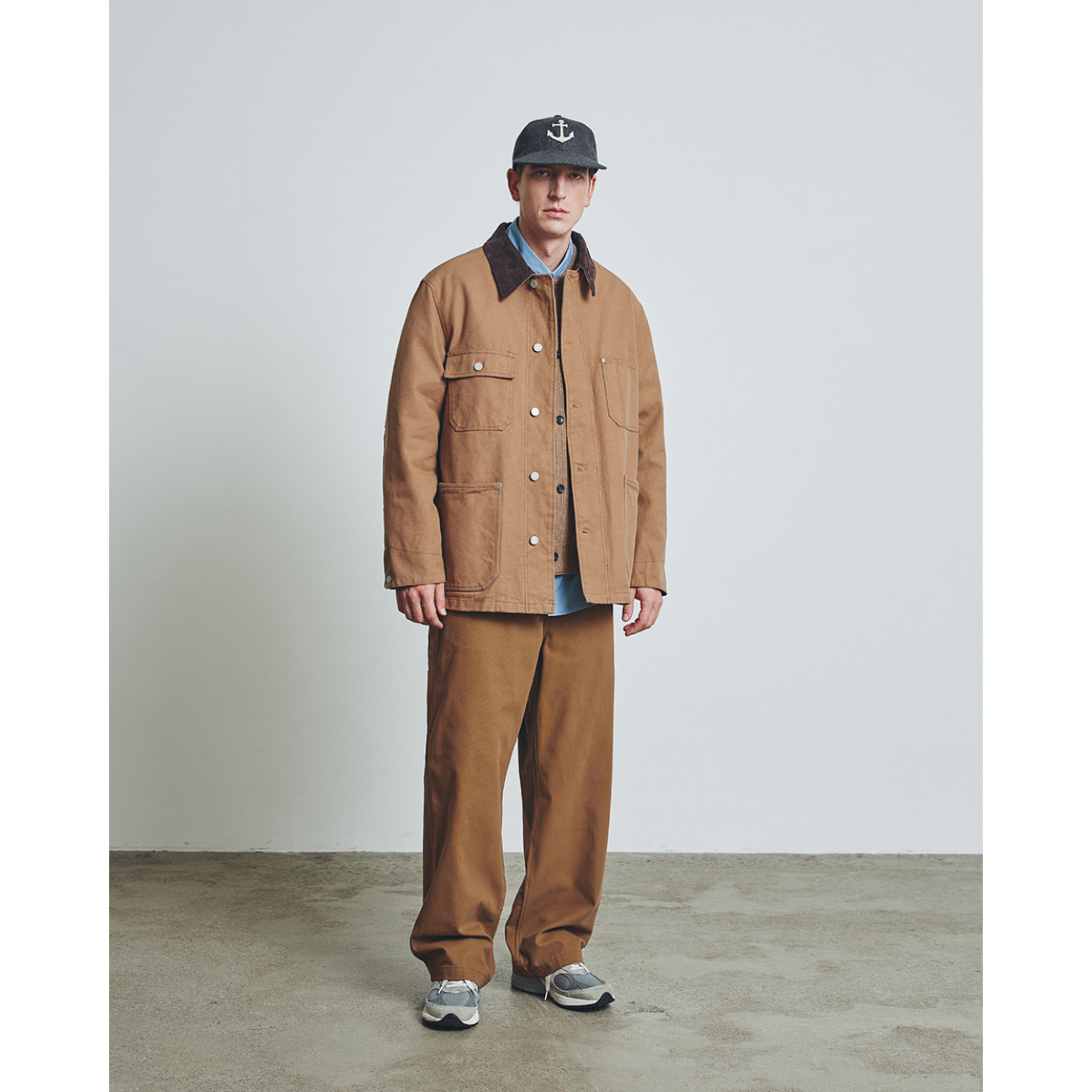 UNIFORM BRIDGE CANVAS CARPENTER PANTS - TAN