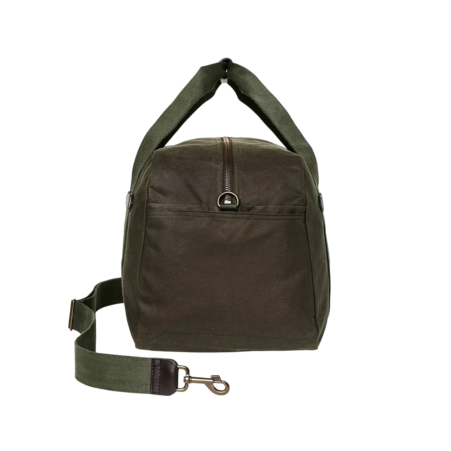 Filson Medium Tin Cloth Duffle Bag — Otter Green — view 2