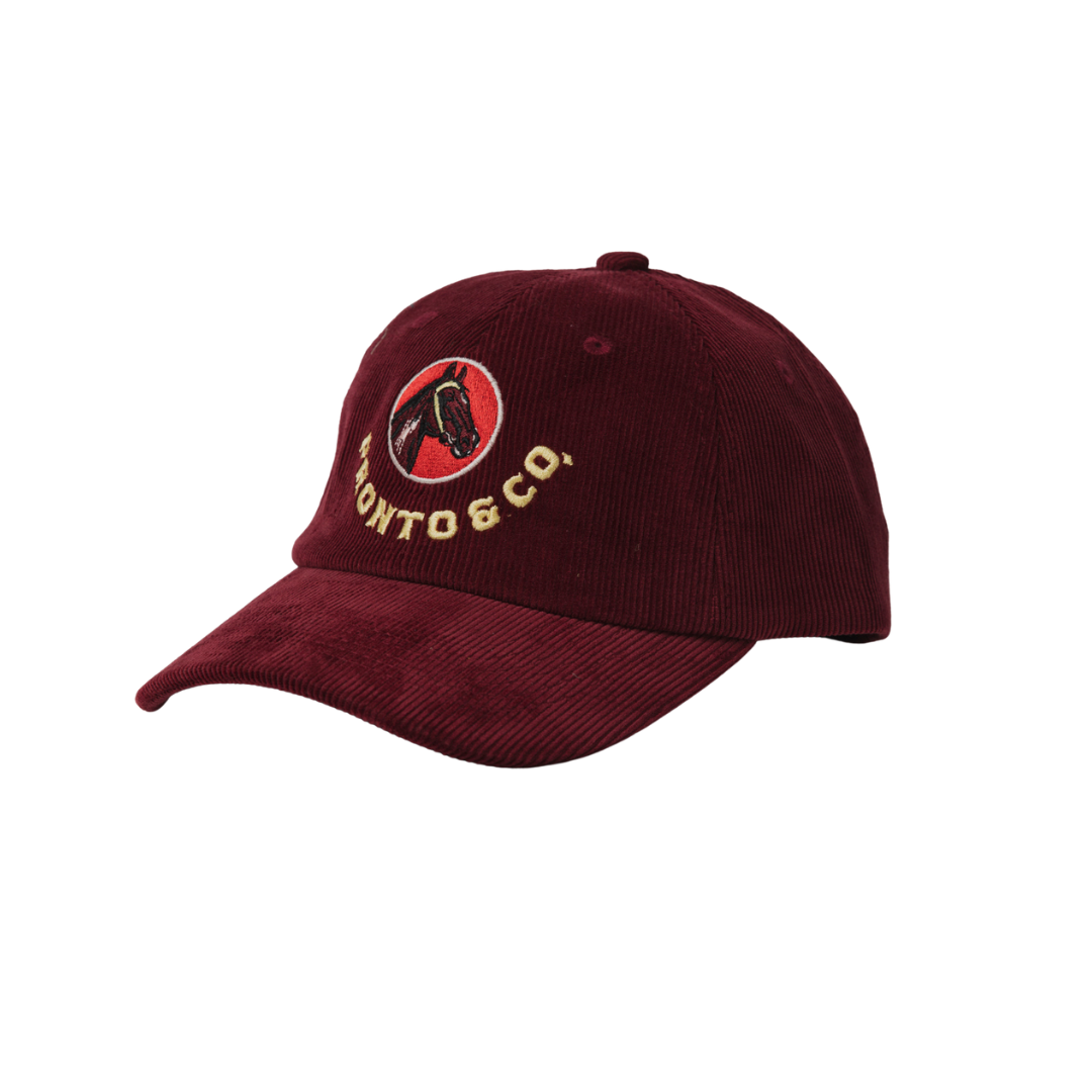 PRONTO & CO. - STABLE HAT - BURGUNDY