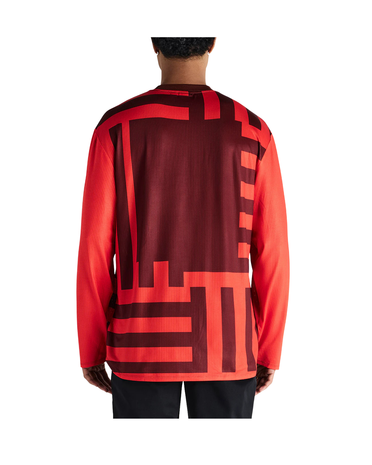Deus Ex Machina Blackout Moto Jersey — Orange — view 3